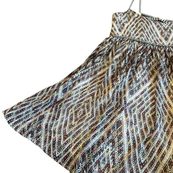 Free People Periscope Mini Babydoll Dress Spaghetti Strap Cutout Back Size Small - Picture 6 of 13